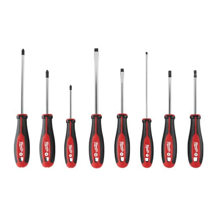 Milwaukee 48-22-2708 8 Piece Screwdriver Set w/ ECX