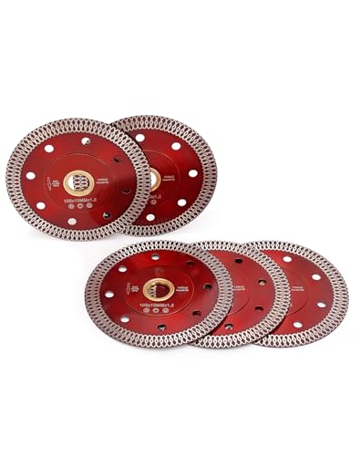4 in Super Thin Diamond Porcelain Saw Blades,Ceramic Cutting Disc Wheels - size: 4 inch (5 pc)