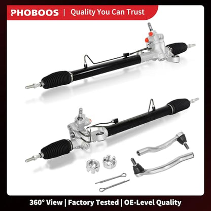 PHOBOOS Hydraulic Power Steering Rack and Pinion Fit for Honda Accord - size: 26-2746/ES800459