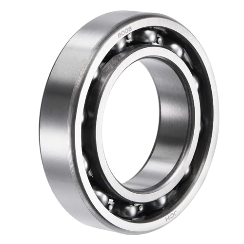 uxcell 6008 Deep Groove Ball Bearings 40mm Bore 68mm OD 15mm Thick C3 Open Type Chrome Steel - size: 40x68x15mm