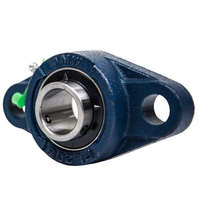 Jeremywell UCFL202-10 5/8" 2-Bolt Flange Bearing, 2 Pack, Cast Iron