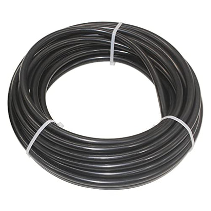 Pneumatic 5mm OD Air Line Nylon Tube SAE J844 Airline 3mm ID For Air Brake Tubing or Fluid Transfer (Black 32.8Ft) - size: 5mm x 3mm