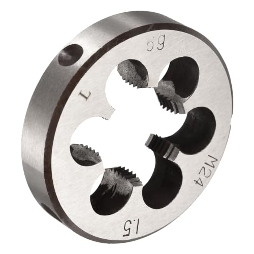 M24 x 1.5 Round Threading Die Left Hand Alloy Steel - size: M24 x 1.5
