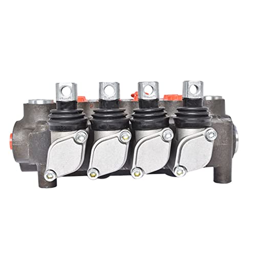 4 Spool 21 GPM 3600 PSI SAE Hydraulic Directional Control Valve