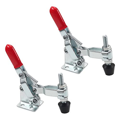 Utoolmart Hand Tool Vertical Toggle Clamp GH-102-B Quick Release Clamp 100kg Holding Capacity 5 Pcs - size: GH-102-B 5pcs