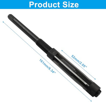 Piutouyar Adjustable Hand Reamer, Adjustment Range 13.75mm-15.25mm - size: 13.75mm-15.25mm