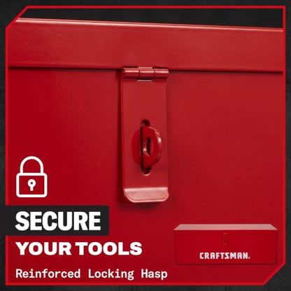30" Craftsman Utility Box in Red - color: Red