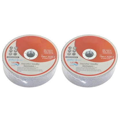 Cut Off Wheels 50 Pack, 6x0.045x7/8 inch Cutting Discs - style: 6"x0.045"x7/8" 50pcs