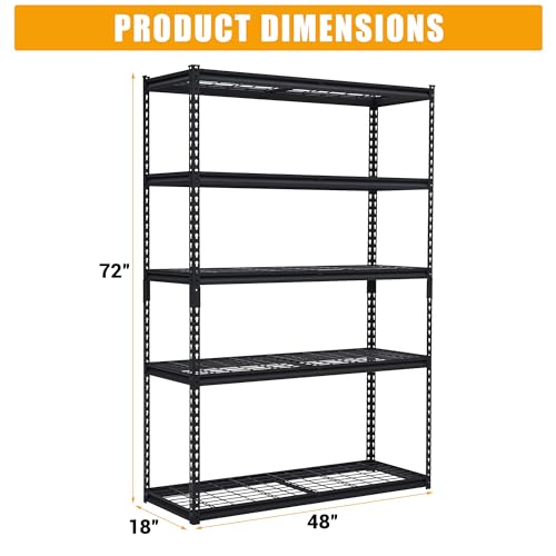 Heavy Duty Garage Shelving Unit - size: Small