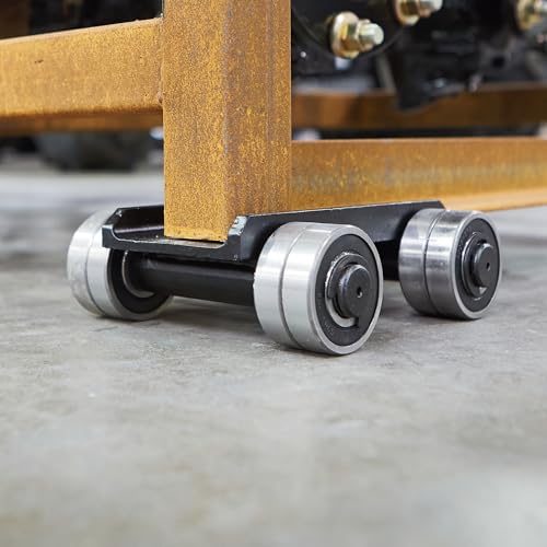Strongway Machinery Skate, 3,300-Lb. Capacity, 8 Steel Wheels - size: 3300 LB