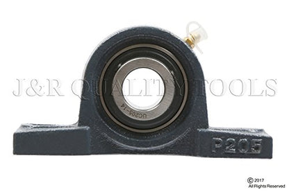 (2 Pc) 7/8" Pillow Block Bearing with Housing UCP205-14 Solid Base P205