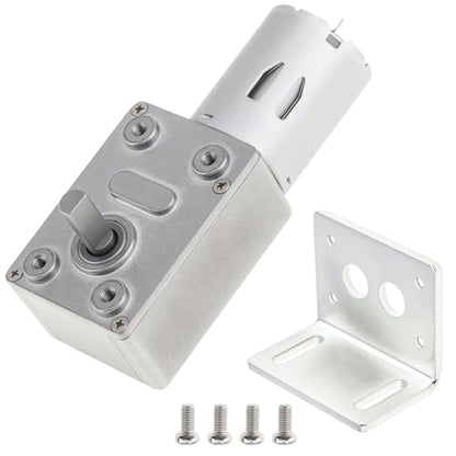 Worm Gear Motor 12V 160RPM Electric High Torque Rotation DC Motor