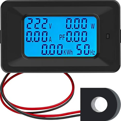 Digital Multimeter Power Monitor 100A AC 110-250V
