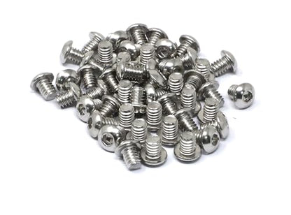 iexcell 50 Pcs 1/4-20 x 5/16" Stainless Steel 304 Hex Socket Button Head Cap Screws Bolts Kit - size: 1/4-20 x 5/16"