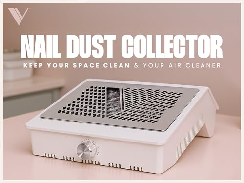V Beauty Pure Nail Fan Dust Collector - Nail Dust Extractor and Catcher - size: GEN 5 Nail Dust Collector