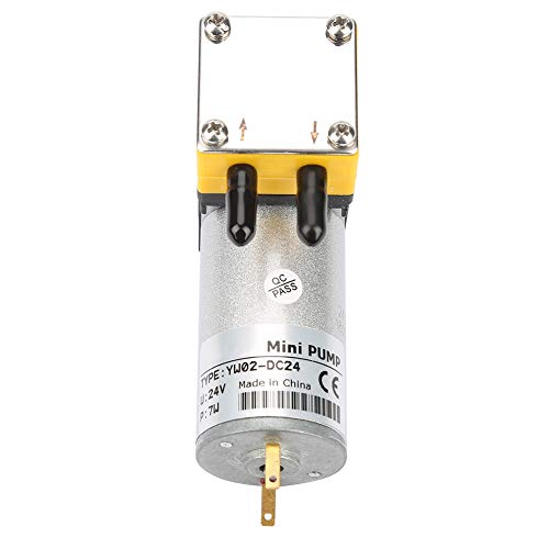 Miniature Diaphragm Vacuum Pump, 24V DC, 3 Bar, Self Priming