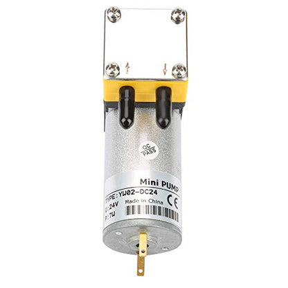 Miniature Diaphragm Vacuum Pump, 24V DC, 3 Bar, Self Priming