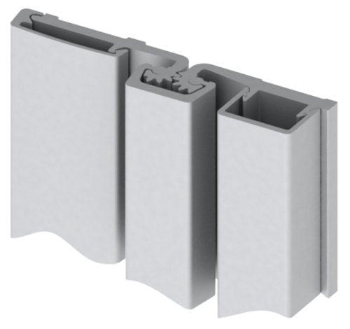 Hager - 48049 780-157 Series Aluminum Standard Duty Fire Rated Roton Continuous Geared Hinges, Full Surface, Clear Anodized, 83" Length (Pack of 1)