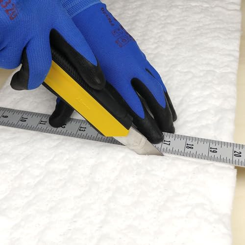 Ceramic Fiber Insulation, 1/4" Thick x 16" x 48", 2400F Fireproof Insulation Blanket, 3003E