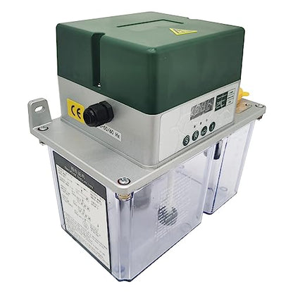 220V Automatic Lubrication Gear Pump 4L CNC Digital Electric Lubricator Pump Oiler