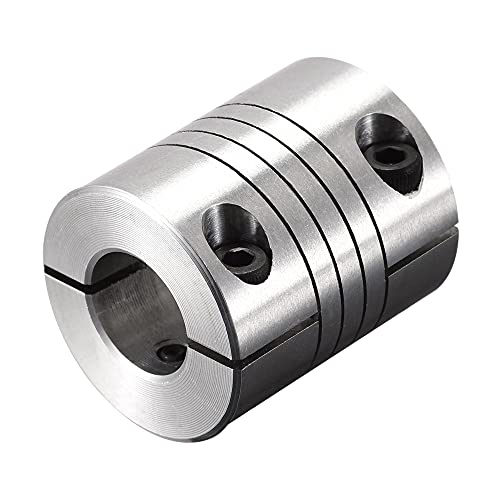 uxcell Motor Shaft 9mm to 12mm Helical Beam Coupler Coupling 25mm Dia 30mm Length - size: 9mm to 12mm