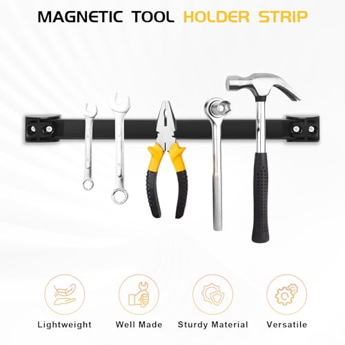 DGSL Heavy Duty Magnetic Tool Holder, 10 Pack 16" Wall Mount Organizer - size: 16 In x 10