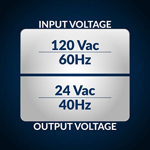 Newhouse Hardware 24V 40VA Door Bell Transformer Compatible with Ring Video Doorbell Pro 40TR, Wired Chimes - style: 24V, 40VA