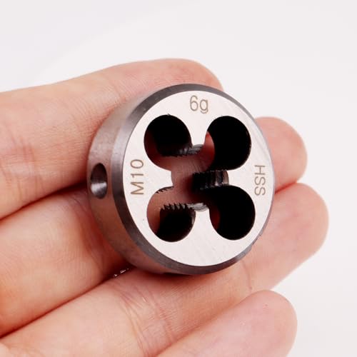 ATOPLEE HSS 6542 M10 X 1.5 Tap and Die Set, Right Hand Machine Thread Tap Die Set (M10 X 1.5) - size: M10 X 1.5