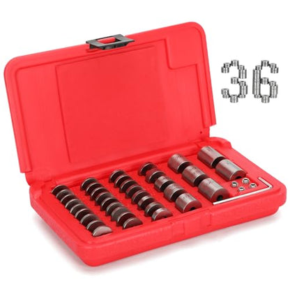 36 Piece Steel Spacer Blocks Set ，Round Gage Space Harden Block