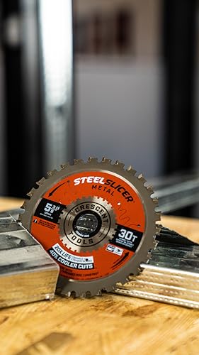 Crescent 5-3/8" x 30-Tooth SteelSlicer™ Medium Metal Circular Saw Blade - size: 5-3/8" x 30T, style: Metal Cutting