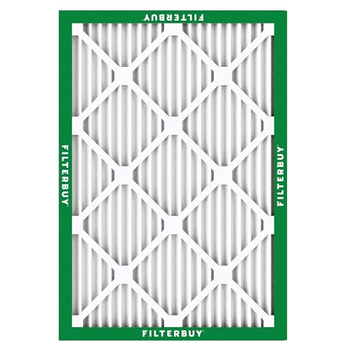 Filterbuy 10x16x1 Air Filter MERV 8 Dust & Allergy Defense (1-Pack) - size: 10x16x1