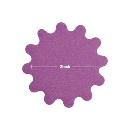 MAXMAN 2" Sanding Discs, 80-800 Grit Flex Edge Sandpaper, for Drill/Bowl - style: 80-800 Grit