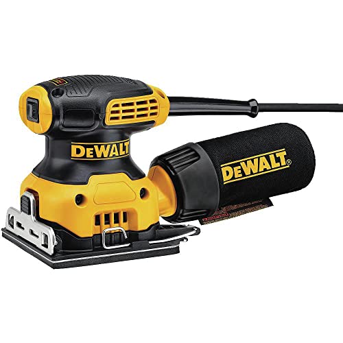 DEWALT Electric Sander, 1/4 Sheet, 14, 000 OPM (DWE6411)