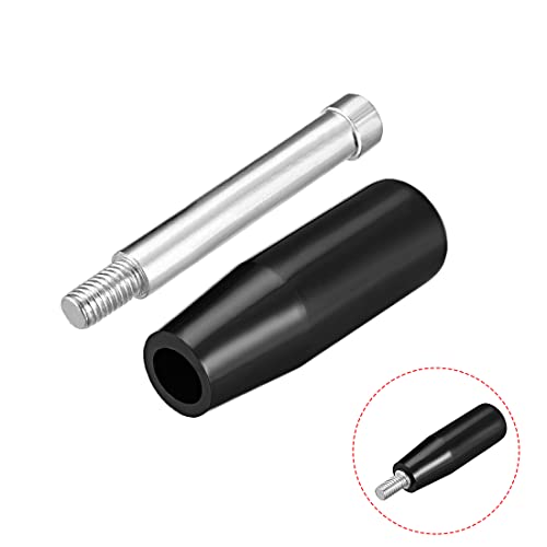 uxcell Revolving Handwheel Machine Handle M8 Male Threaded Stem for Milling Machinery 60mm Handle Dia - size: M8 x 62mm