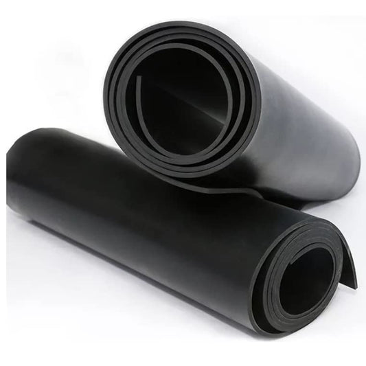 0.02" (0.5 mm) Thick - Santoprene Rubber Sheets and Rolls - Solid Rubber Sheets, Rolls & Strips for Gaskets Material, Weather Stripping, Flooring, Black…36" Wide (1, 36" x 20 ft) - size: 36" x 20 ft