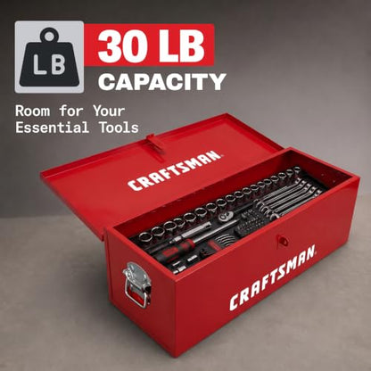 30" Craftsman Utility Box in Red - color: Red
