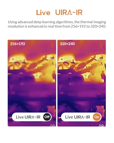 GT24S Thermal Camera with Thermometer Mode, 320×240 UIRA-IR