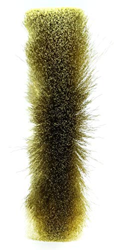 Weiler 01415 6" Narrow Face Crimped Wire Wheel, .005" Brass Fill, 5/8"-1/2" Arbor Hole, Made in The USA (Pack of 2) - size: 0.005" Wire Size