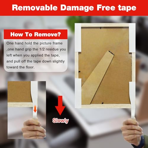 Double Sided Tape Heavy Duty,0.39in X 9.85ft Removable Mounting Tape - size: 0.39in X 9.85ft