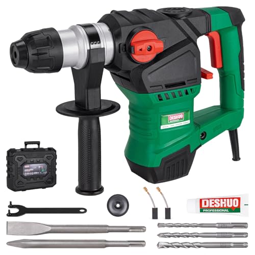 1-1/4" Heavy Duty SDS-Plus Rotary Hammer Drill for Concrete/Masonry