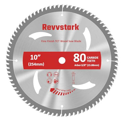 10 Inch 80T Table Saw Blades Circular Saw Blade for Wood Cutting - size: 10 In 80T