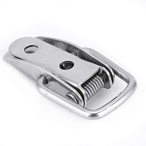 10PCS Stainless Steel Spring Loaded Toggle Latch Clips for Cabinet