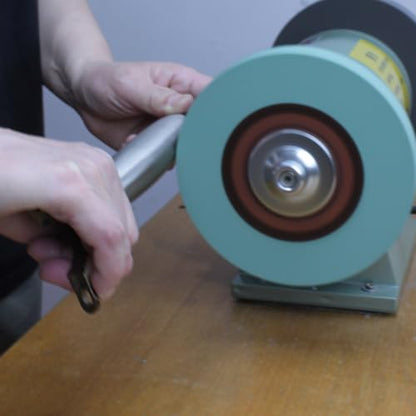 Polyurethane Buffing Wheels 2000 Grit. Mirror Polishing Stainless Steel (8 inch) - size: 8 inch