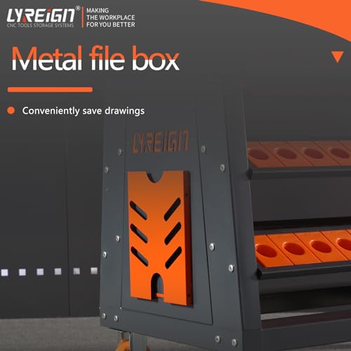 BT40 CNC Tool Holder Keeper, CAT40 Mobile CNC Tool Storage Cart, CNC Tool Storage System, CNC Tool Storage Rack Organizers for Warehouses Machining Centers - size: BT/CAT40-100CAP