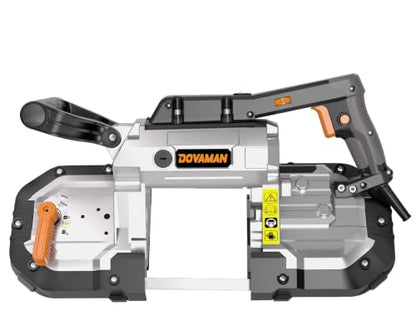 DOVAMAN Portable Band Saw, 10A Variable Speed, 5-Inch Deep Cut Bandsaw
