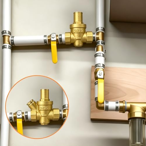 Water Pressure Reducing Valve, 3/4 Inch, 1-75 PSI - size: 0.752 Inch