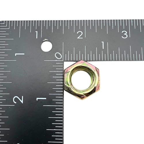 1/2"-13 x 1-1/2" Grade 8 Flange Bolts (25-Pack) – Heavy-Duty Hex Flange Bolts Includes All-Metal Prevailing Torque Lock Nuts – High-Strength SAE J429/J995 Anti-Vibration 1.5" Coarse Thread