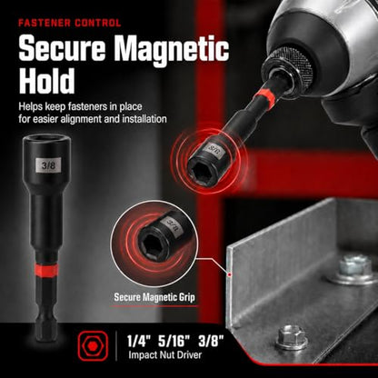 88-Piece Impact Driver Bit Set, S2 Magnetic Screwdriver Bit Set - style: 88-Piece Magnetic Screwdriver Bit Set