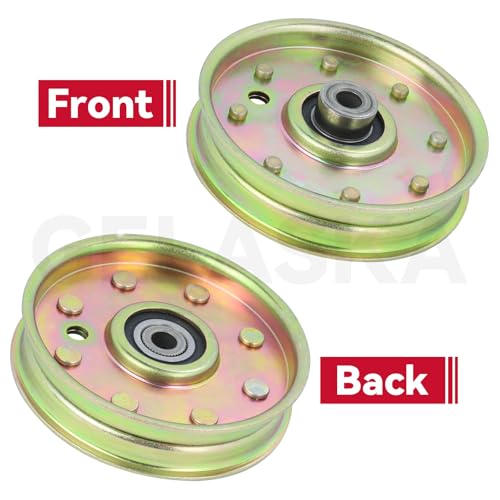 GELASKA 2Pack 756-1229 Idler Pulley for Cub Cadet RZT 50 RZT 42 RZT22 RZT17 - color: A13 2x756-1229