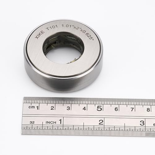 XIKE T101 Thrust Tapered Roller Bearing, 1.01 Inch Bore, 1-Pack - size: T101x1